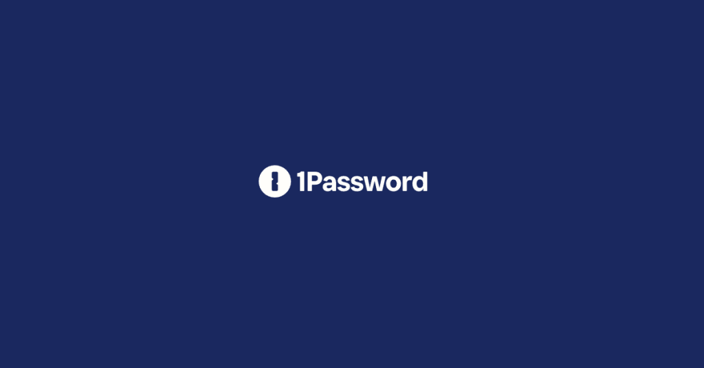 1Password密碼管理軟體｜👉 點我開始免費試用1Password